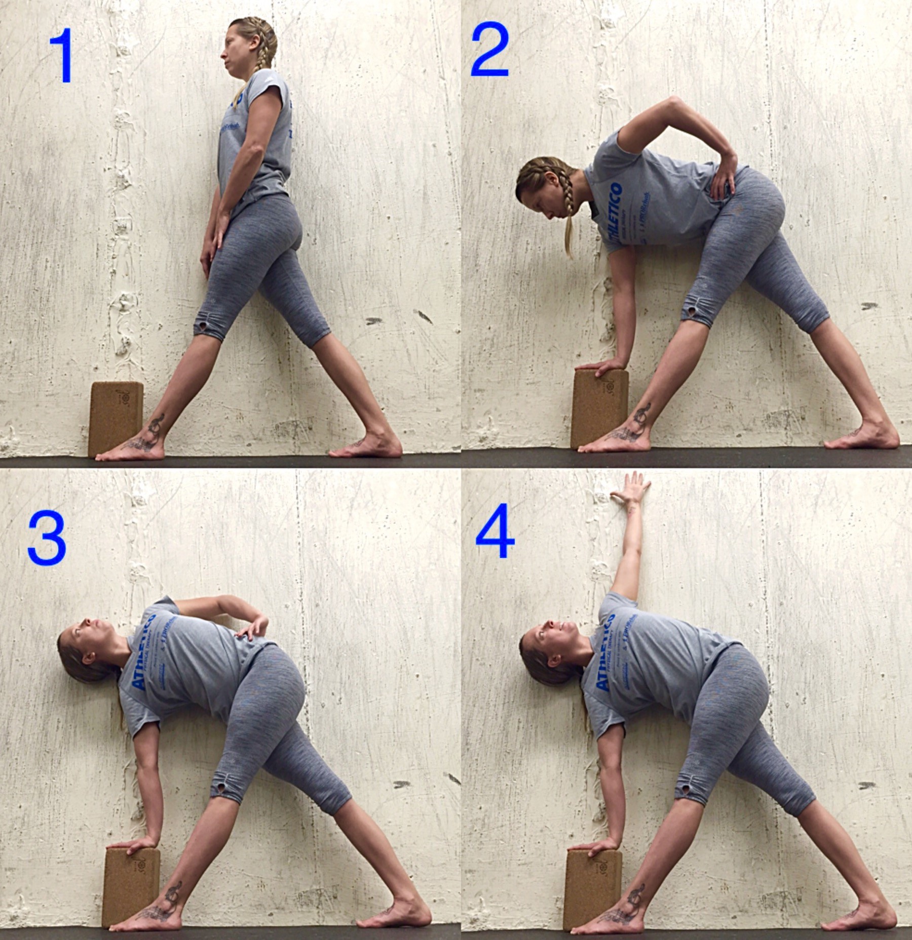 Yoga Pose Revolved Triangle Parivrtta Trikonasana – Medical Stock Images  Company