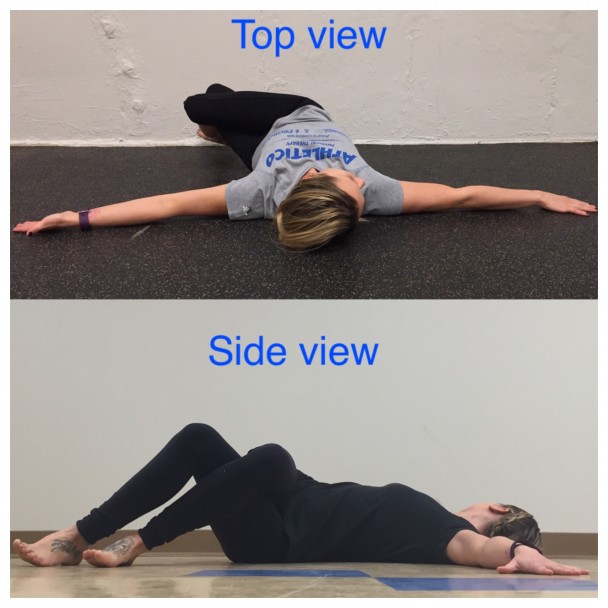Stretch of the Week: Crossed Legged Low Back Reclined Twist