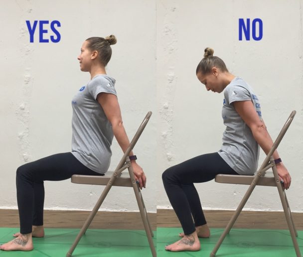 Seated Chest Stretch » Workout Planner