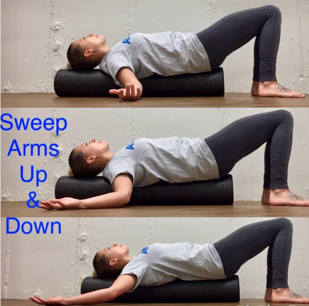 Stretch of the Week: Arm Sweeps on Foam Roller - Athletico