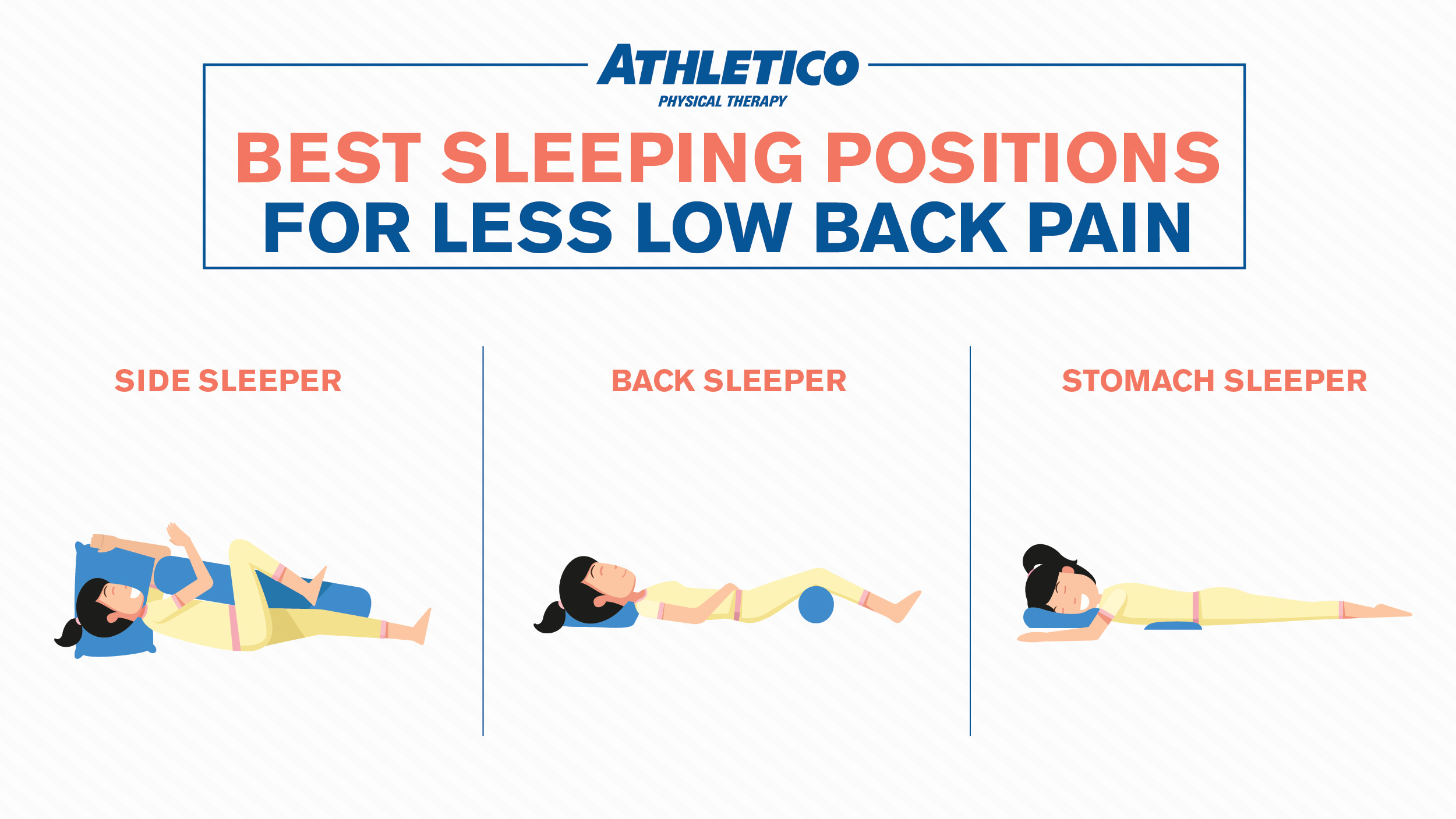 The Best Sleeping Position For Your Back Pain